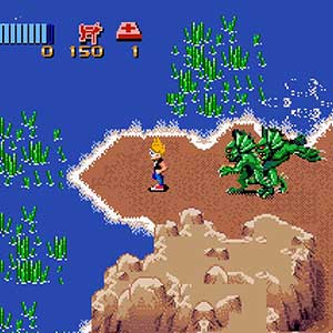 Zombies Ate My Neighbors and Ghoul Patrol Gillman Della Laguna Blu